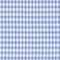 Blue &#x26; White Plaid Cotton Fabric by Loops &#x26; Threads&#x2122;